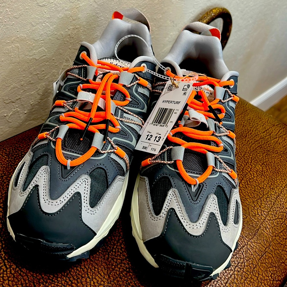 New Adidas Adventure Hyperturf Lace Up Sneakers “get a grip action wear” Shoes!